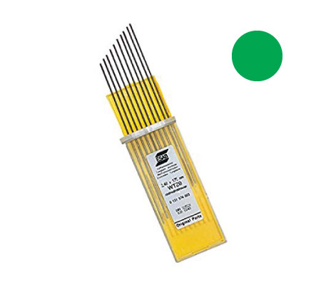 ESAB varilna tehnika Elektrode za TIG Elektrode zelene ESAB ELEKTRODA ZA TIG 1,6 0151574009 - 1,6 L=175 - ZELENA 