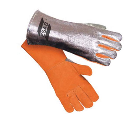 ESAB varilna tehnika Zaščitna oprema Zaščitne rokavice Visoko-temperaturno odporne ESAB ROKAVICE HEAVY DUTY ALUMINISED ALU - 0700005010 