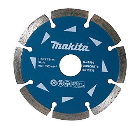 MILWAUKEE, MAKITA, PERLES orodje MAKITA Pribor Brušenje in rezanje MAKITA Diamantna plošča D-41610 za suho rezanje betona 